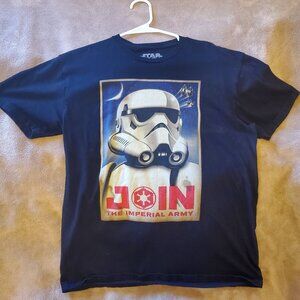 Star Wars Storm trooper "Join The Imperial Army" tee shirt